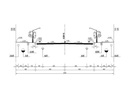 [云南]城市市政道路施工圖設計20張-路橋工程圖紙-筑龍路橋市政論壇